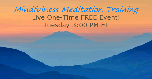 Webinar Learn Deep Mindfulness Meditation